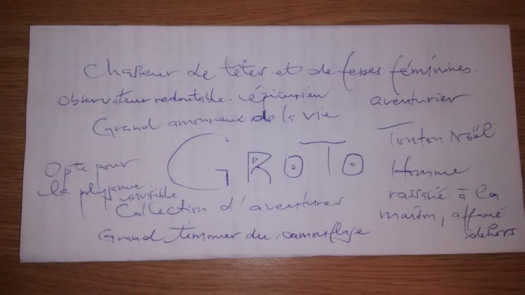 Liste non exhaustive des  attributs du groto &agrave; la togolaise